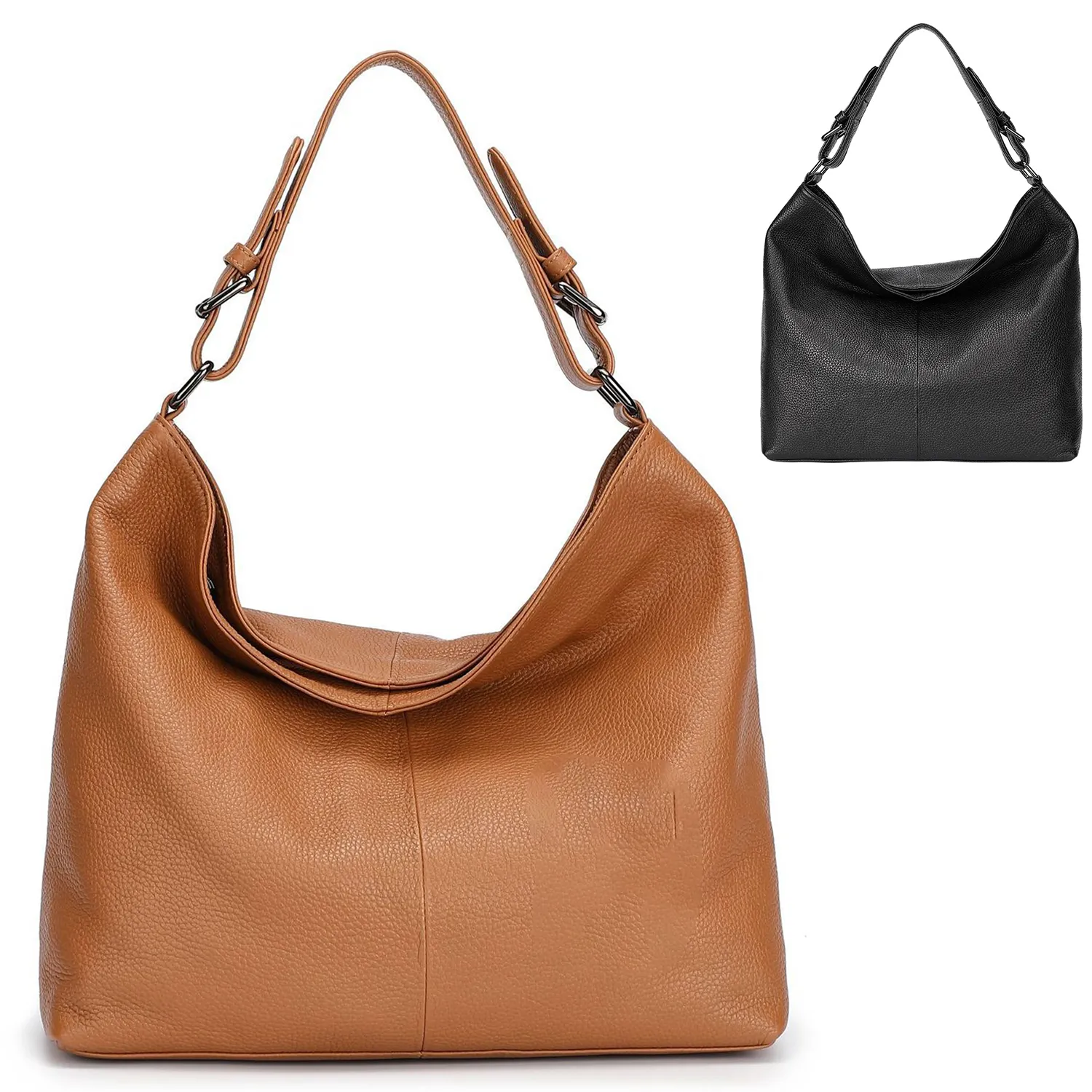 Women  Soft Shoulder Tote Leather Handbags 4