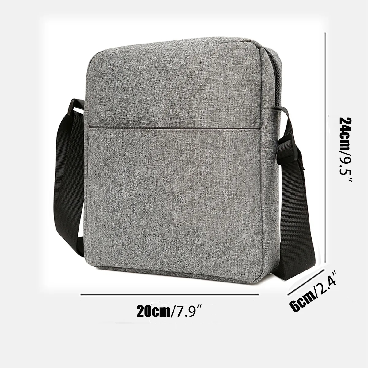 Casual Shoulder Light Messenger Bag with Adjustable Strap 5
