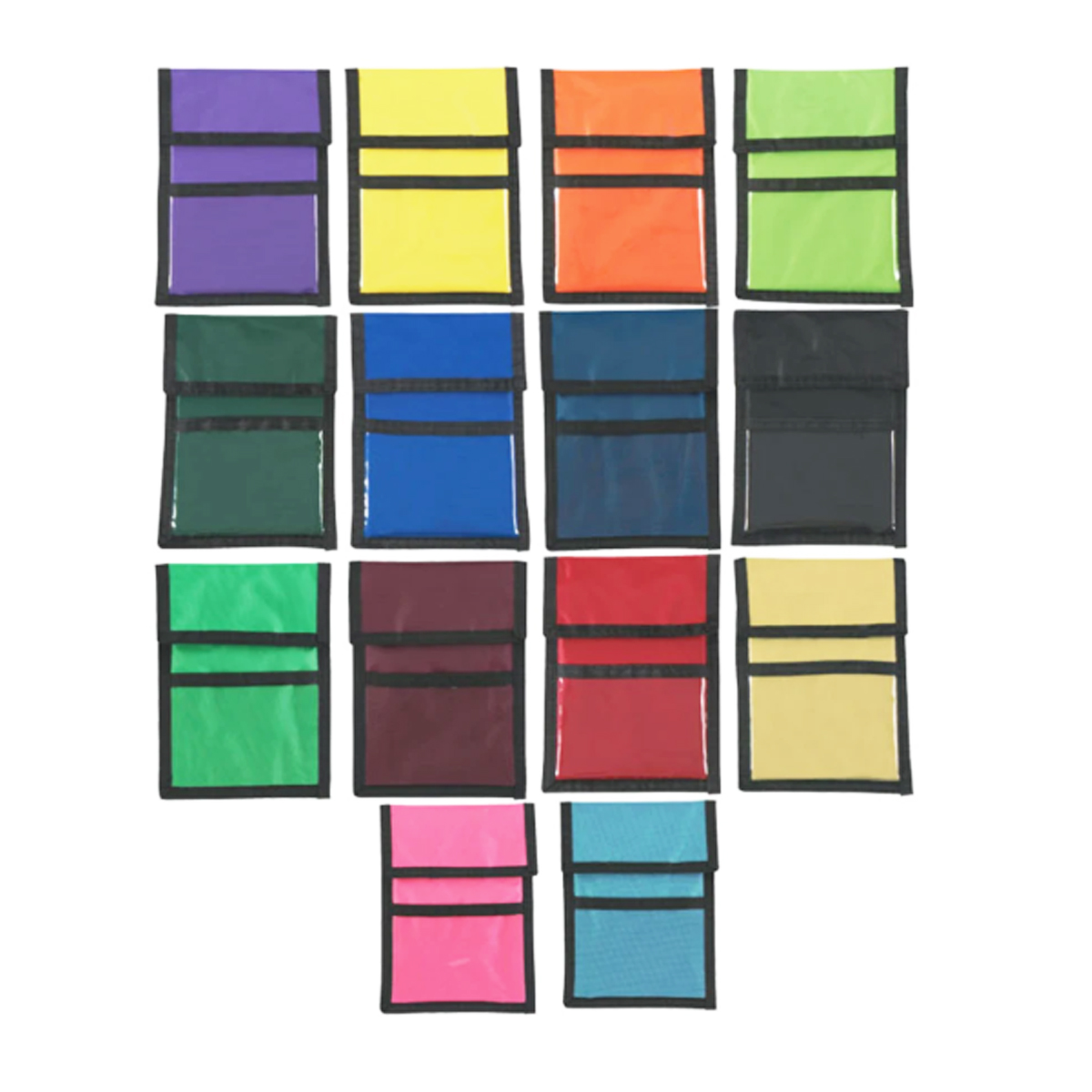 Neck Wallet Badge Holder with ID Window 3