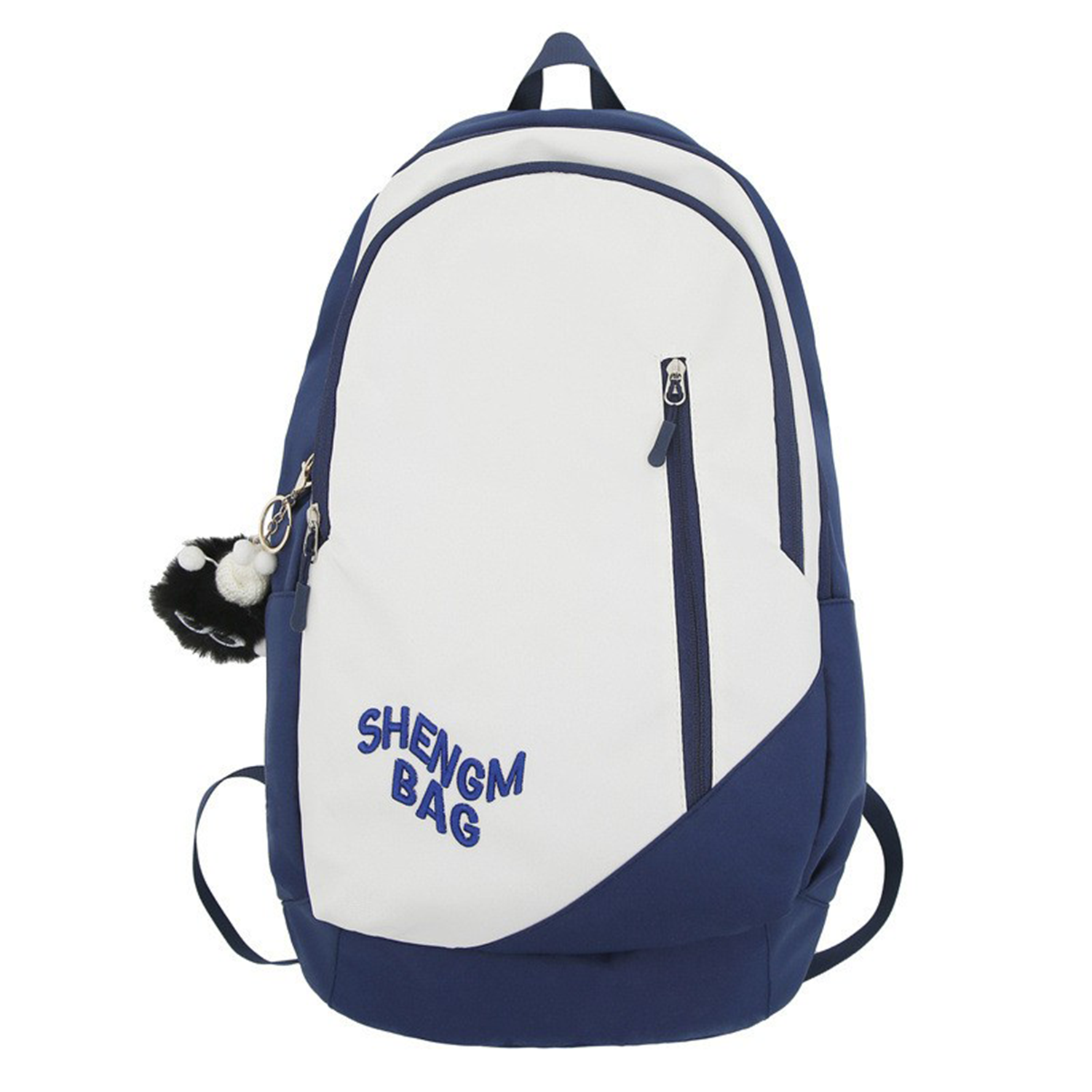 Nylon Retro Large Capacity Backpack 12