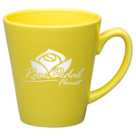 12 oz Lemon Cafe Latte Mug