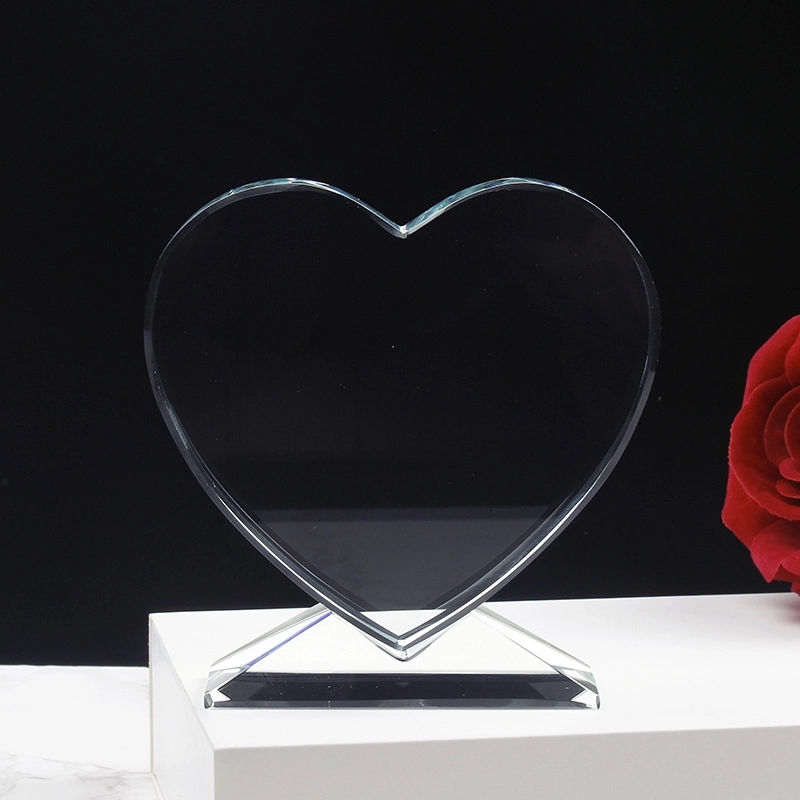 Custom Crystal Heart Awards 3