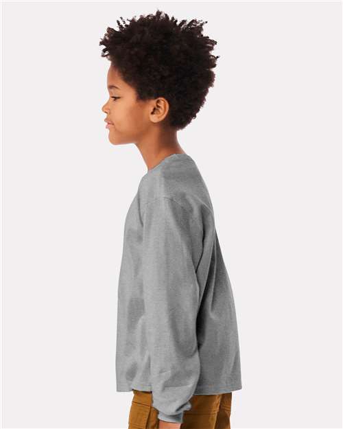 Youth 6oz. Heavyweight Long Sleeve Tee - 3511Y 56