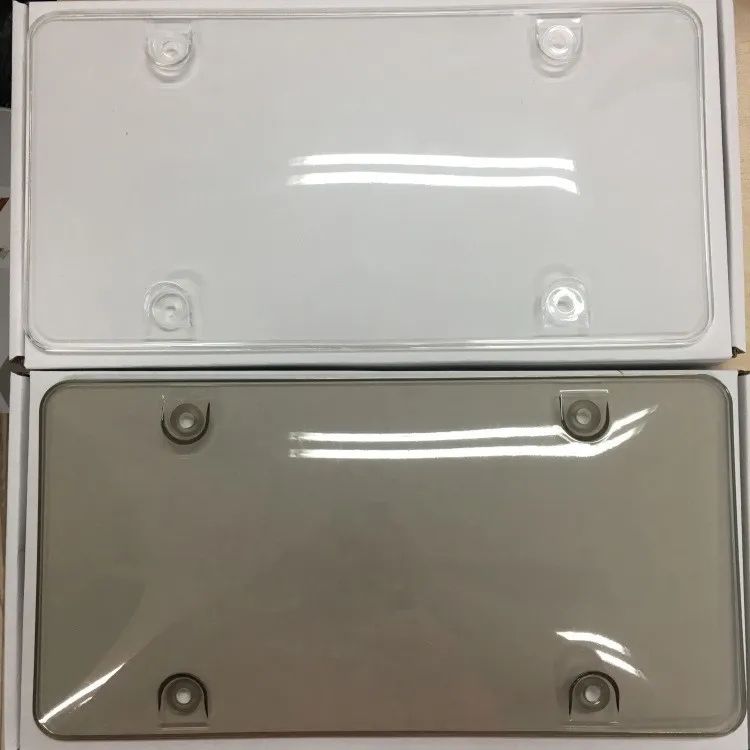 Clear License Plate Cover 5