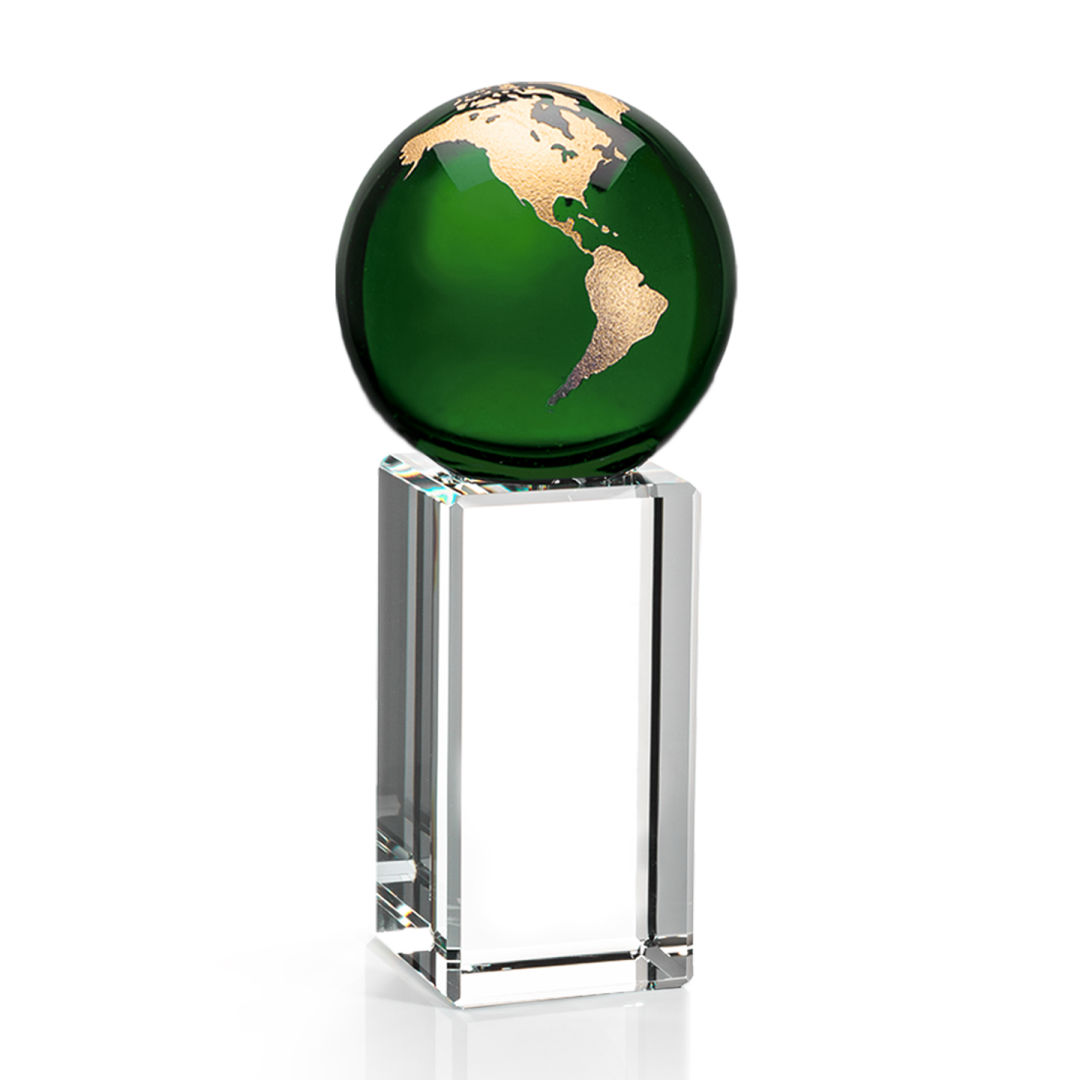 Luz Globe Award - Green/Gold 8