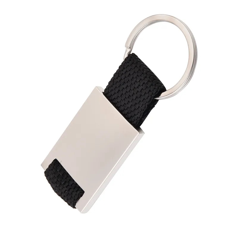Metal Multi-color Braided Keychain 2