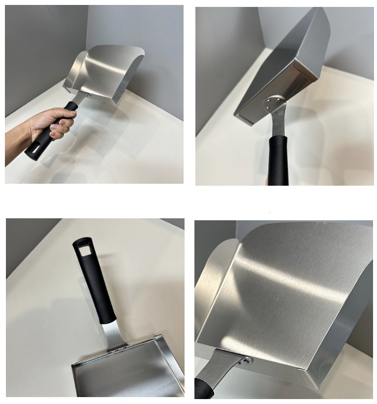 Stainless Steel Griddle Mover Smash Burger Food Shovel 4