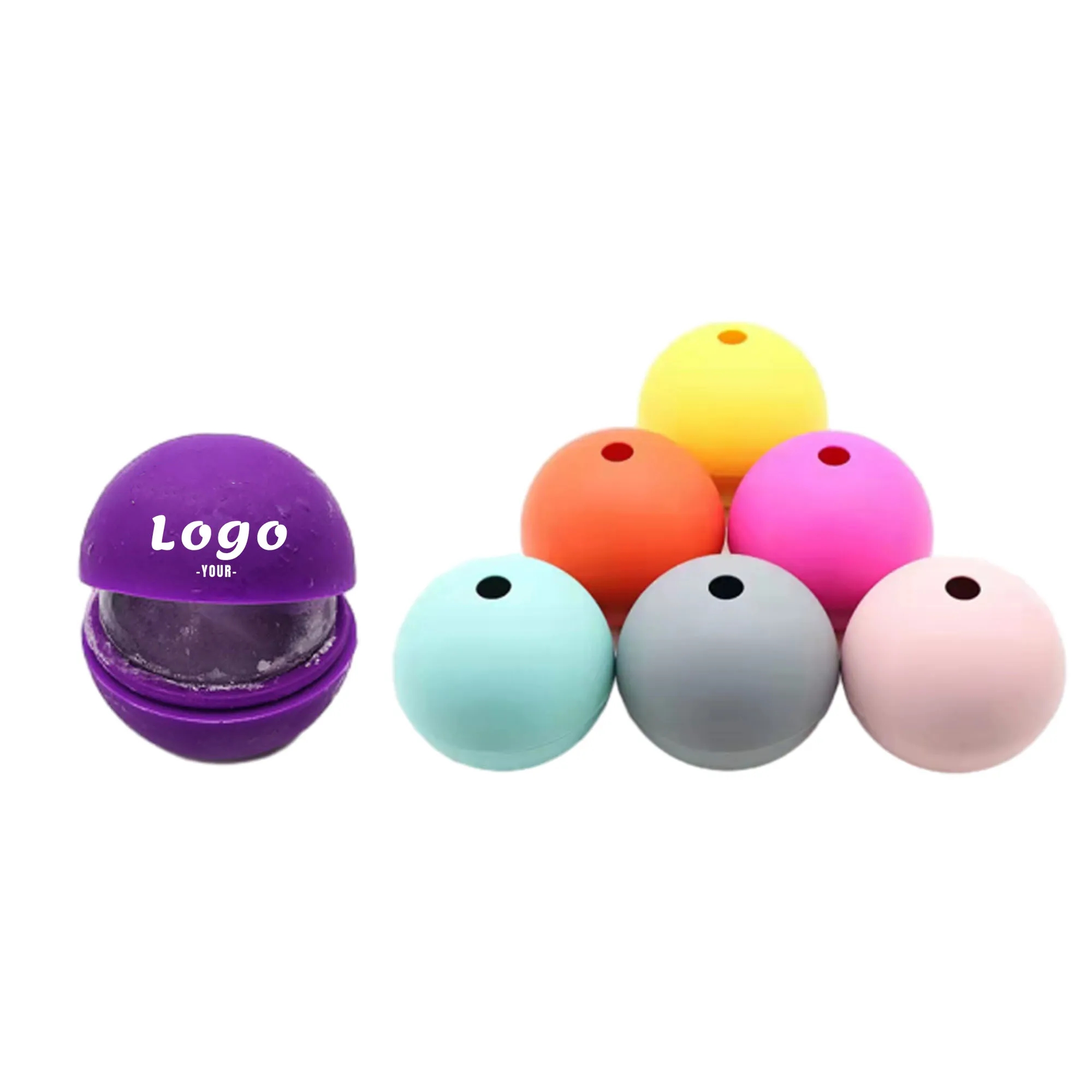 3D Round Ice Cube Molds 2