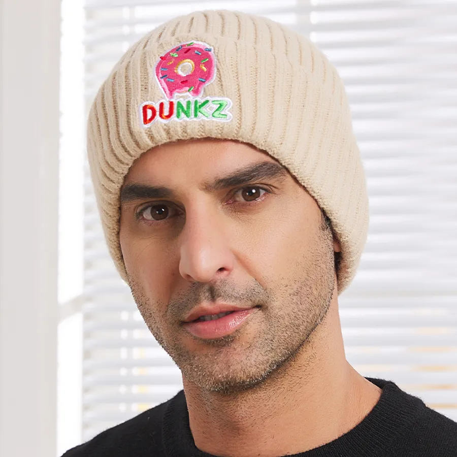Sturdy Top High Wool Fiber Beanies, custom hat with logo imprint 17