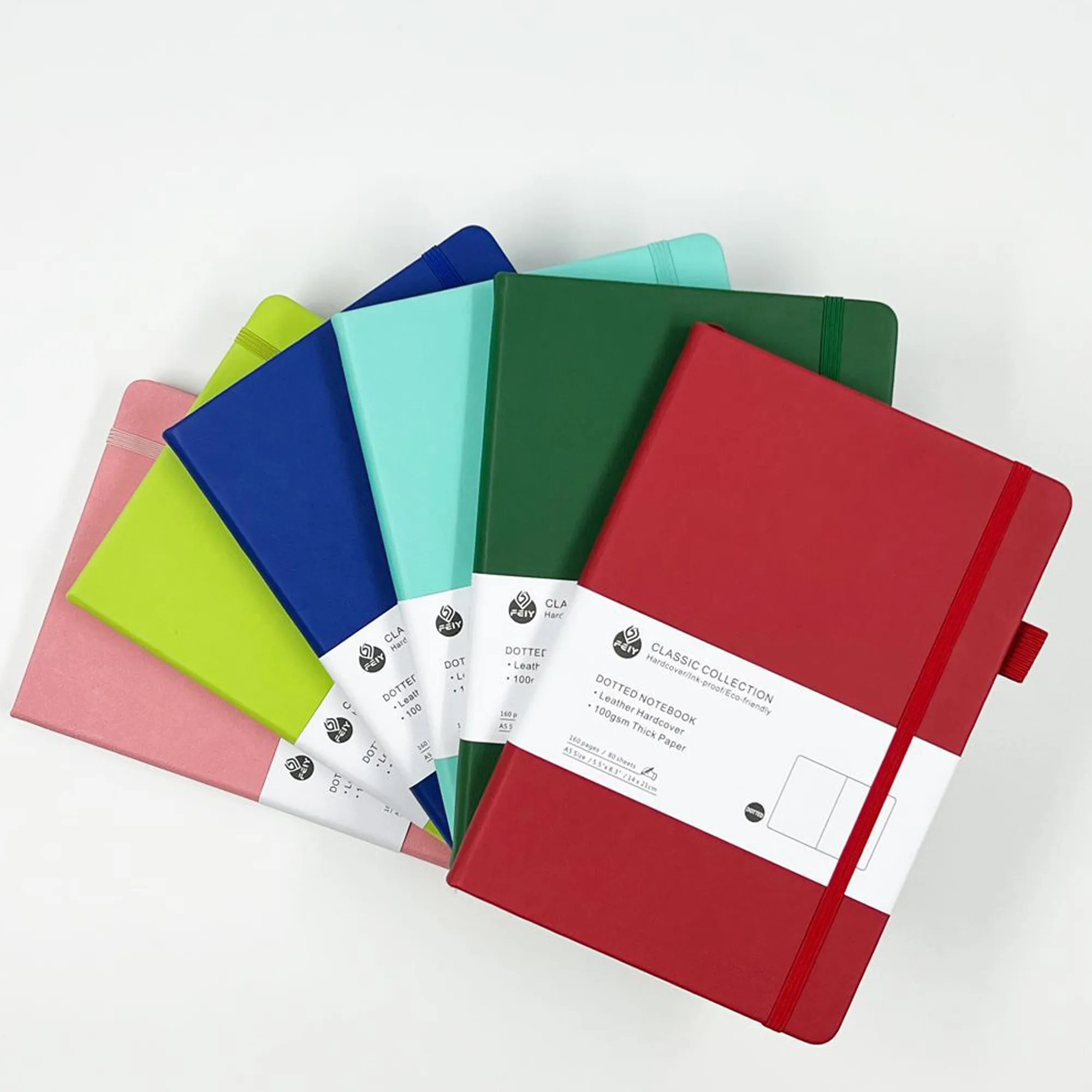 A5 Elastic Closure Business Notebook 2