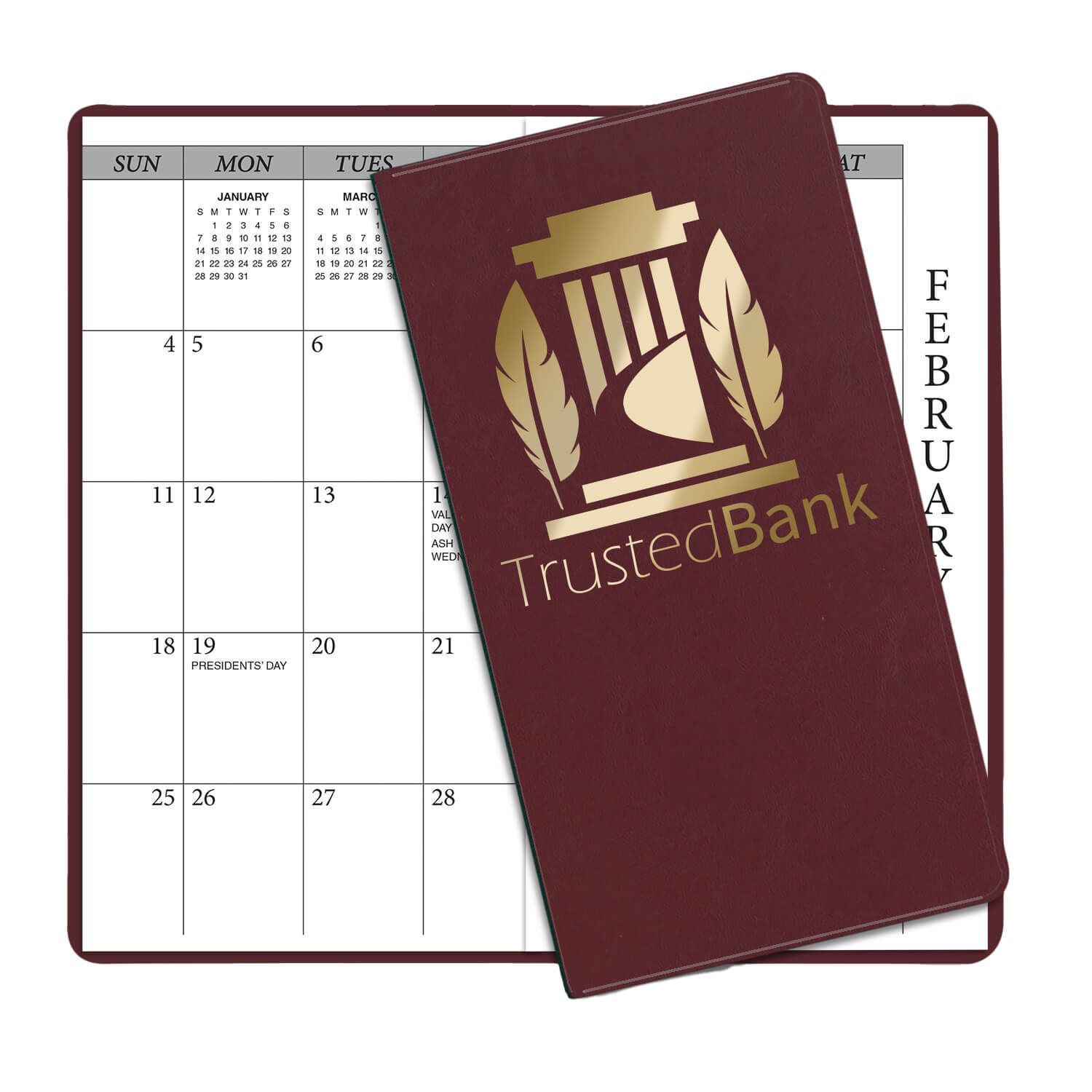 Executive Academic Monthly Pocket Planner 4