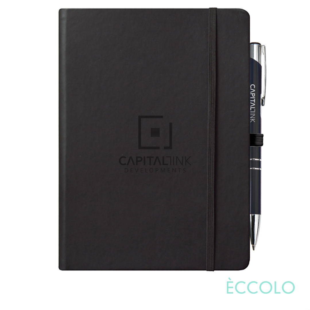 Eccolo® Cool Journal/Clicker Pen - (L) 9