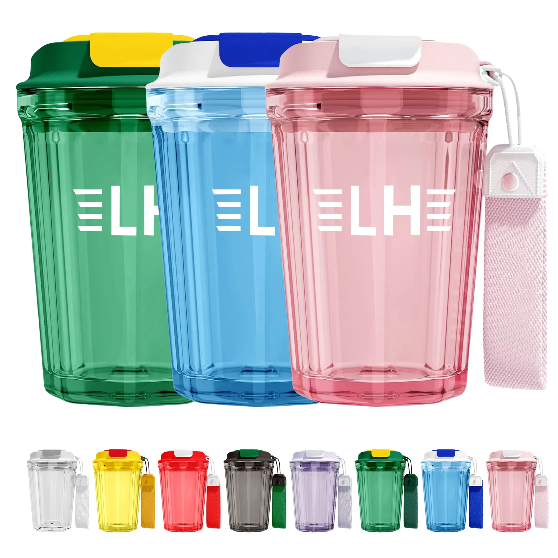 400ML Tritan Water Bottle W/ Handle 11
