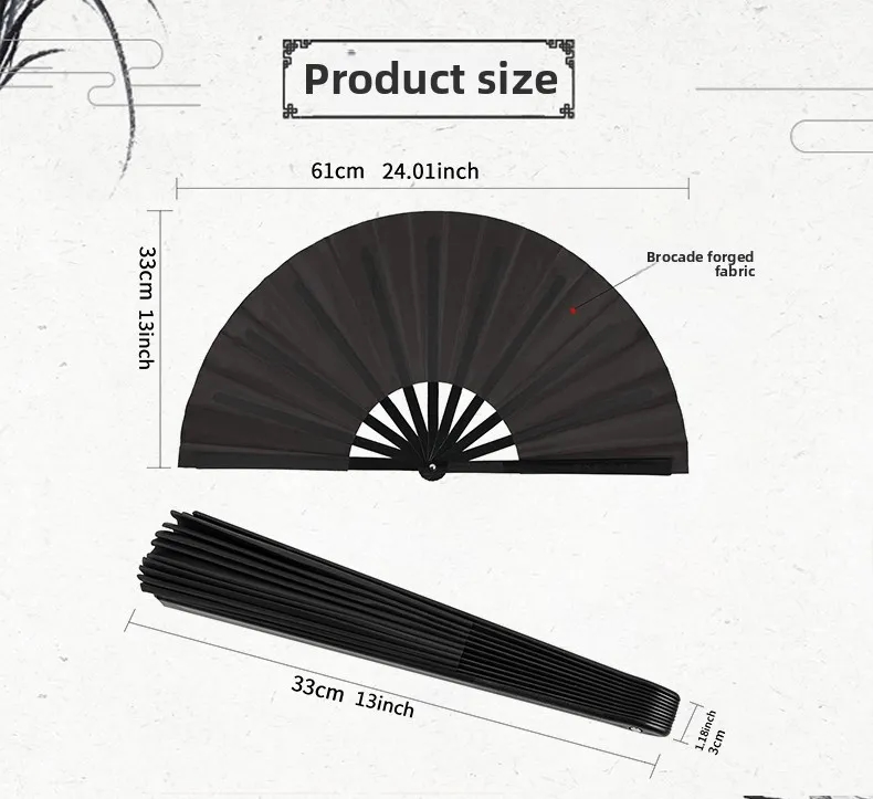 Corporate Gift Hand Fan - Engraved Company Name Fan 7