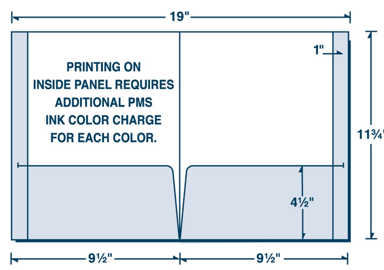 Reinforced Edge Presentation Folders Printed Full Color 17