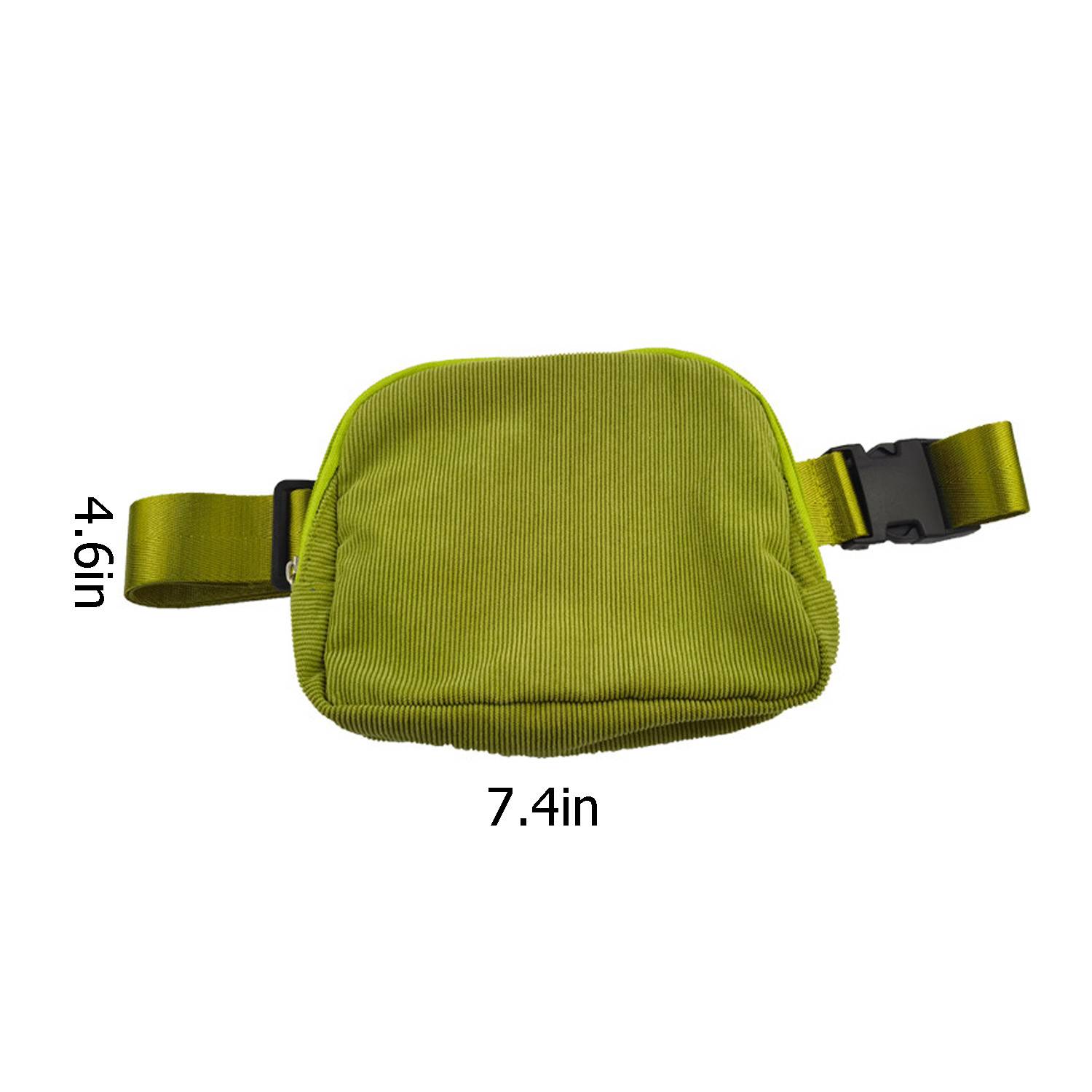 Outdoor Corduroy Fanny Pack Waist Bag 1