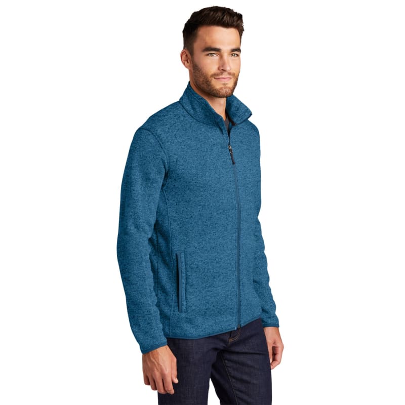 Port Authority Sweater Fleece Jacket. 23