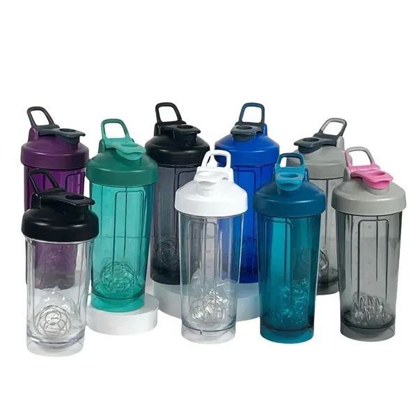 20 oz Protein Shaker Cup - Leakproof Blender Bottle 5