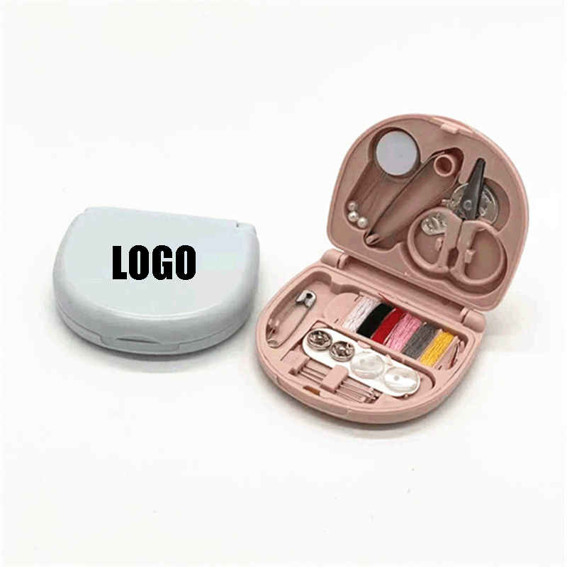 Min Plastic Travel Sewing Kit / DIY Sewing Supplies Portable Sewing Tool Kits 2