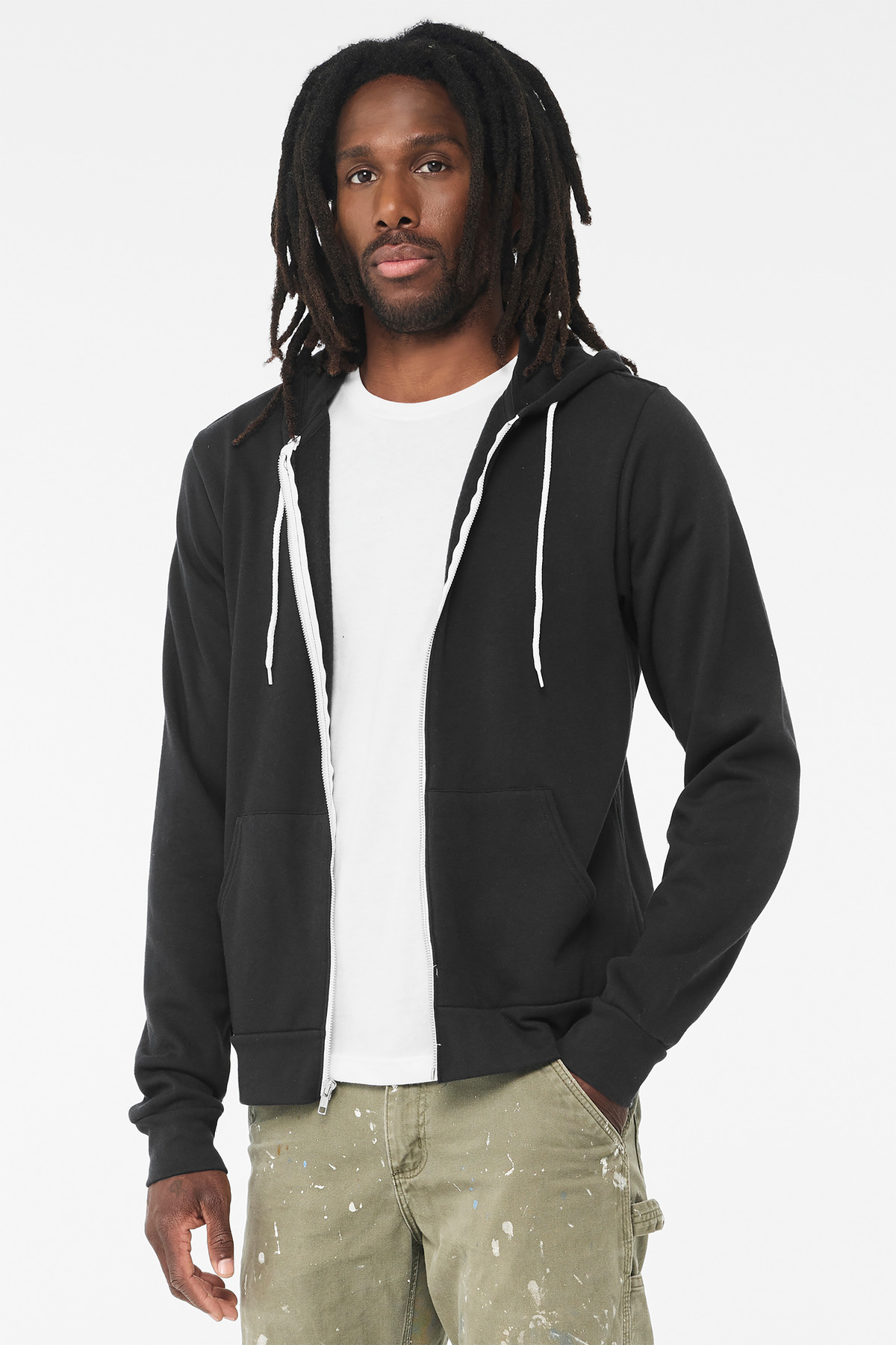 BELLA+CANVAS Unisex Sponge Fleece Full-Zip Hoodie. BC3739 158