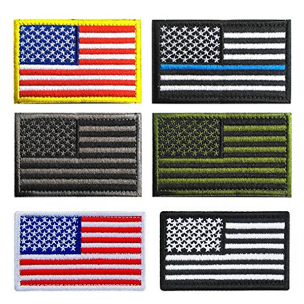 American Flag Embroidered Patch 5