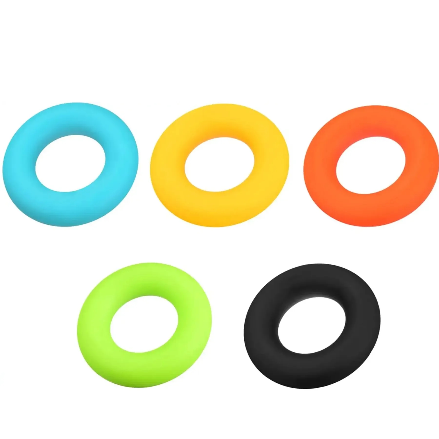 Silicone Rubber Portable Strength Hand Grip Ring 4