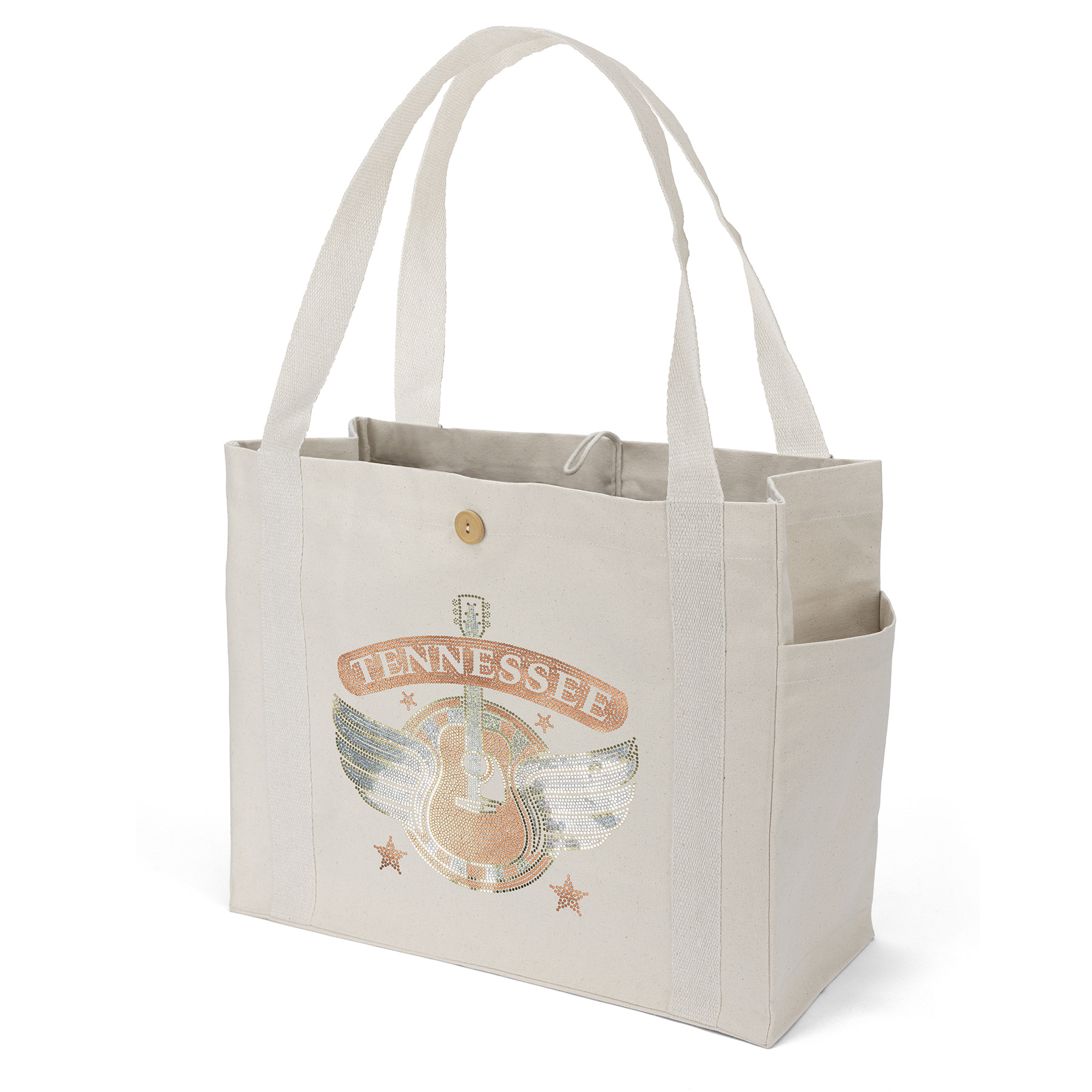 Sandford™- Deluxe Canvas Tote - Sparkle 4