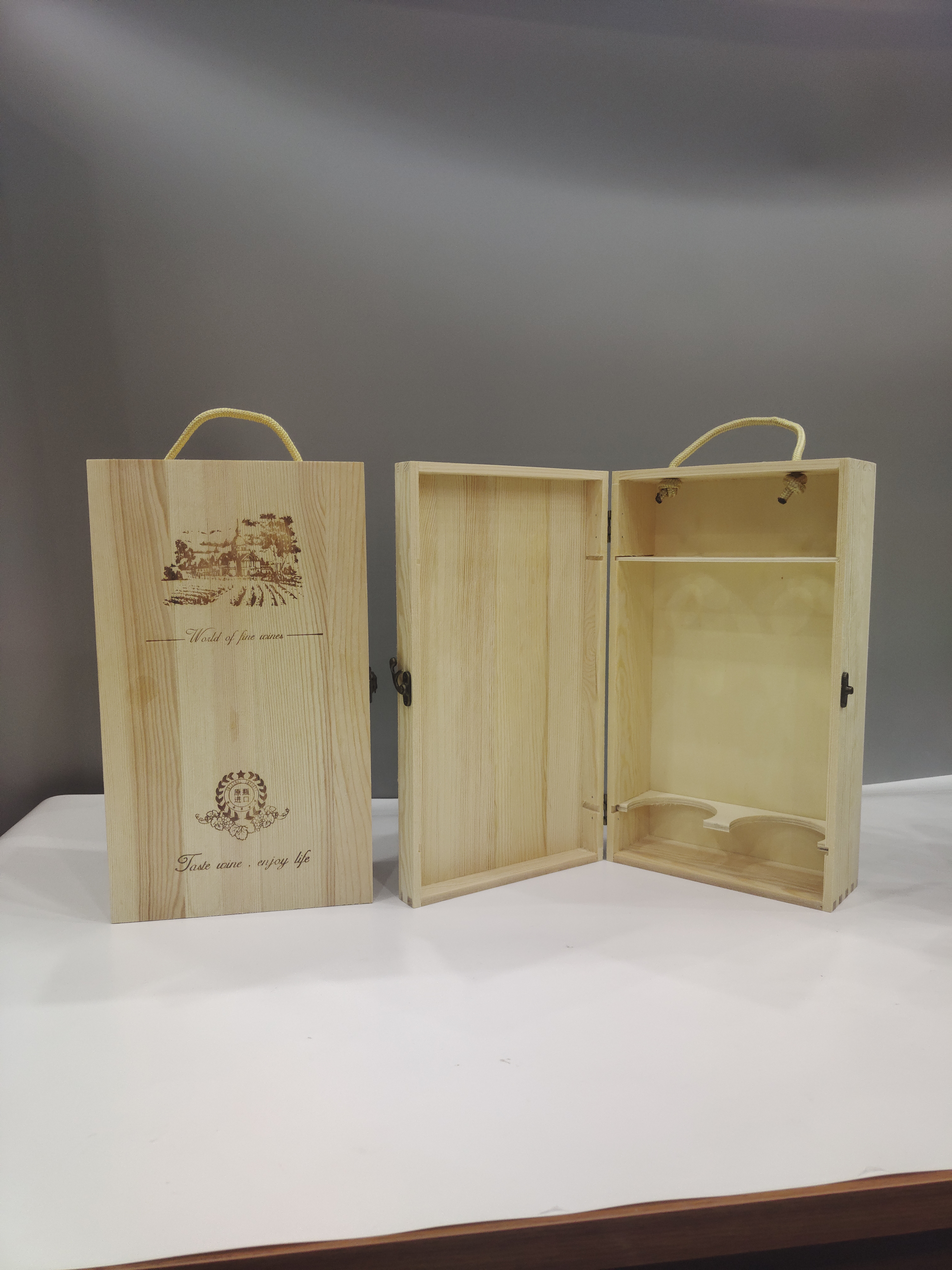 Double Pine Wine Box 3