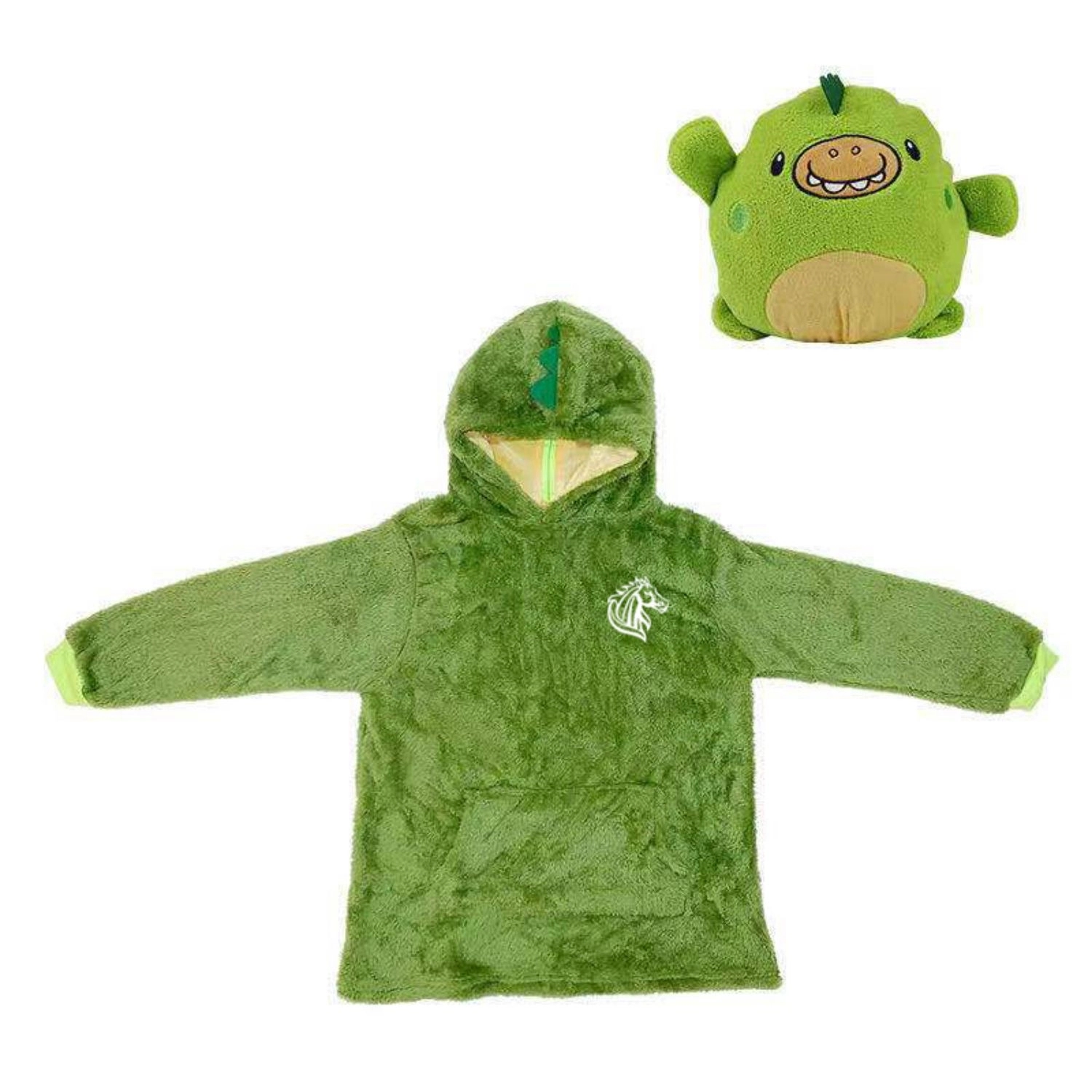 Kids Cartoon Hooded Blanket Pajama 4