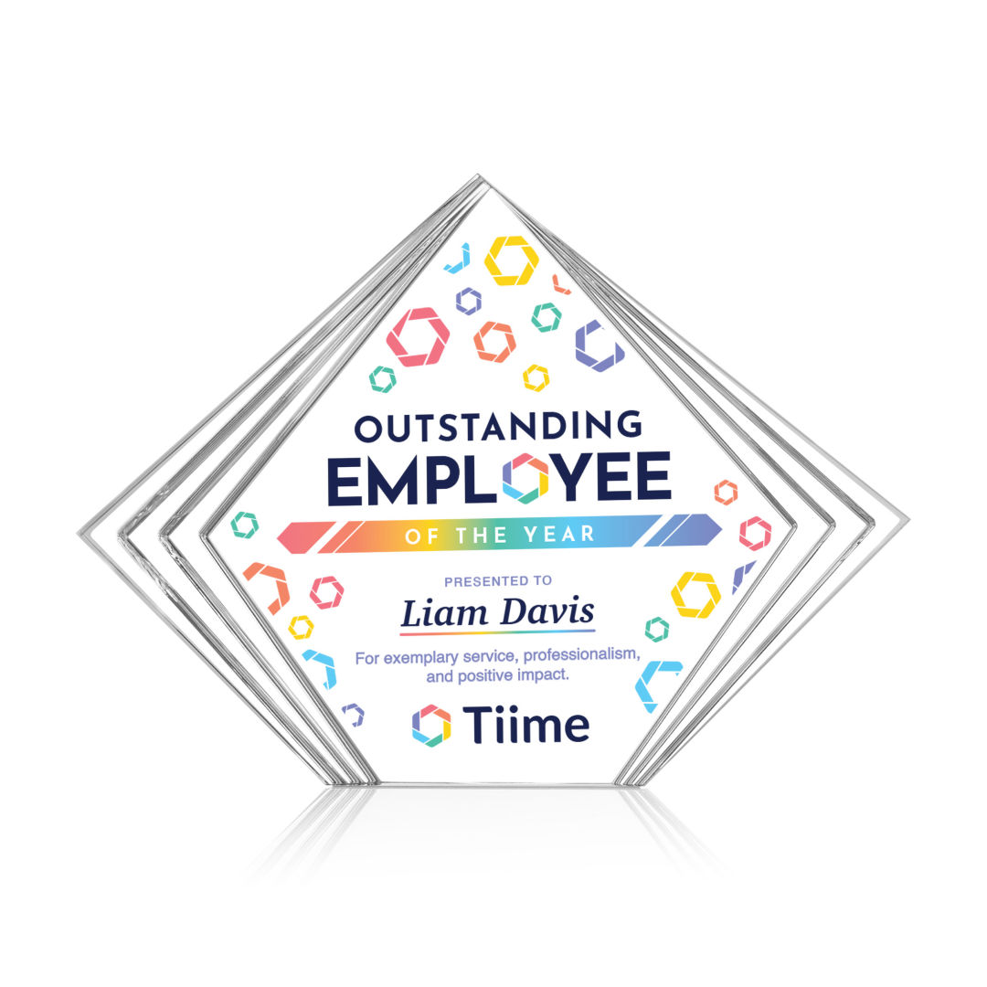 Crawford VividPrint™ Award - Clear