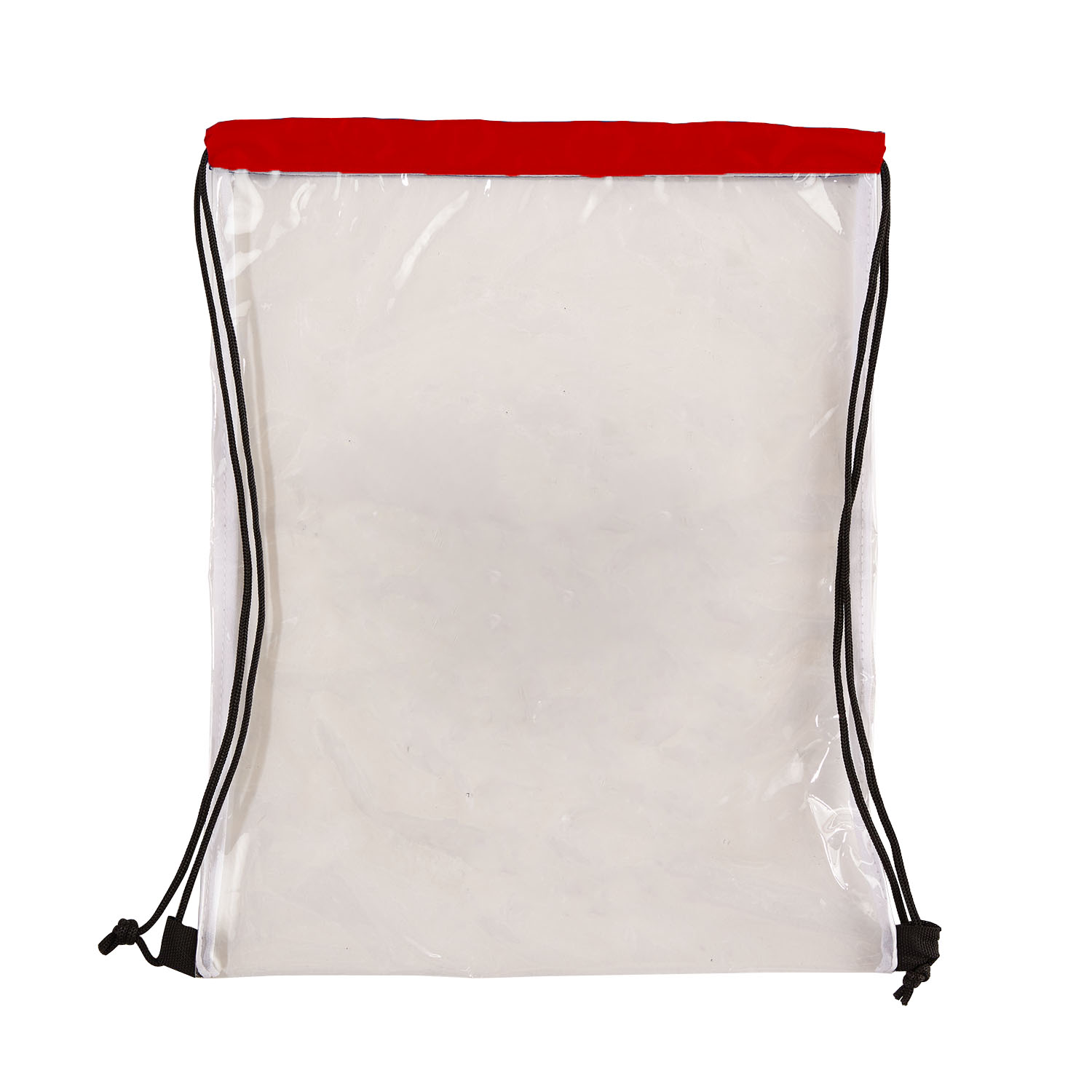 Clear Vinyl Drawstring Bag 14