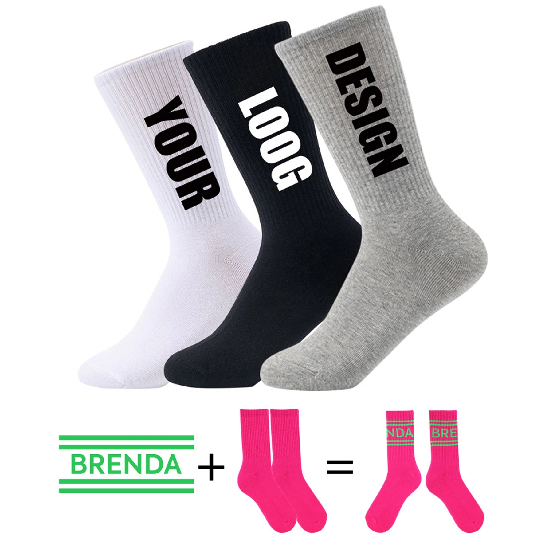 Cushioned Cotton Crew Socks 3