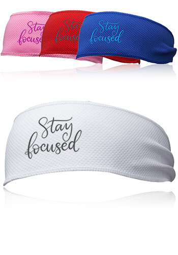 Tie Back Athletic Sports Headbands