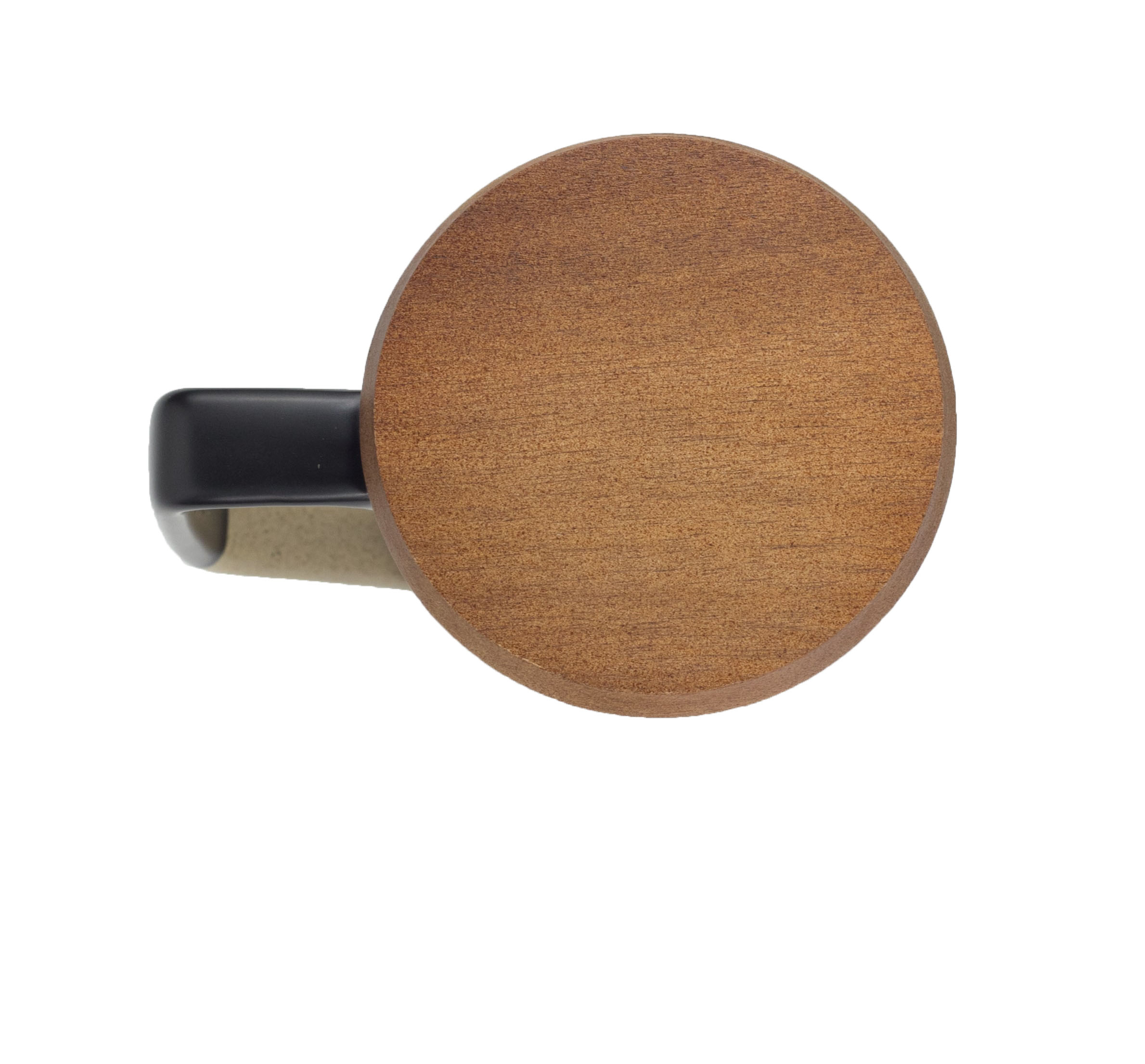 Concord 15oz 2-Toned Ceramic Mug with Wood Lid 6