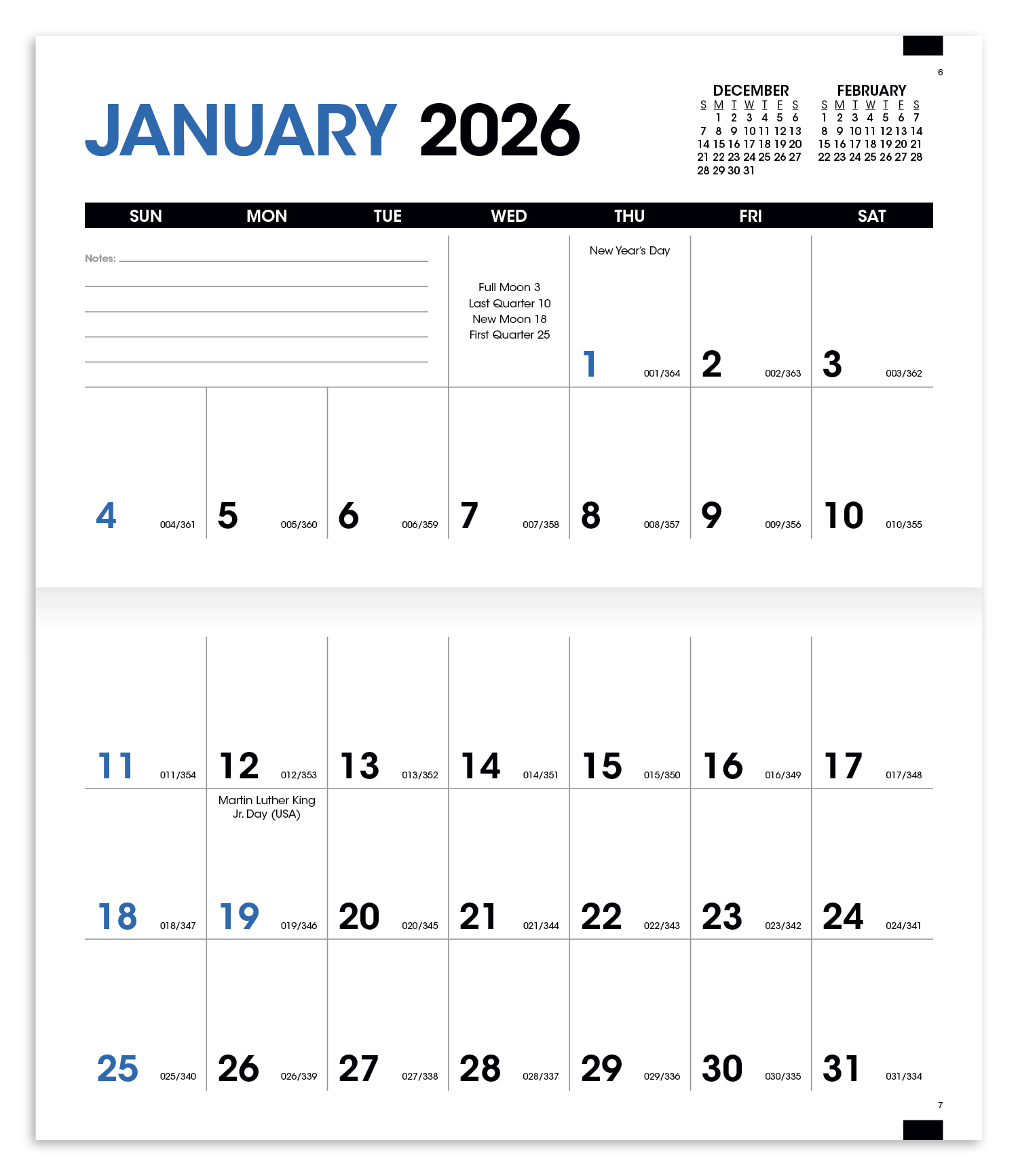 Triumph® Calendars Pocket Planner with Custom Cover 11