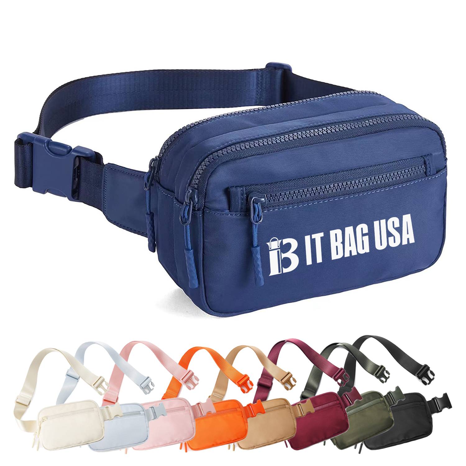 Cross-Body Waist Bag for Women with Adjustable Straps 11