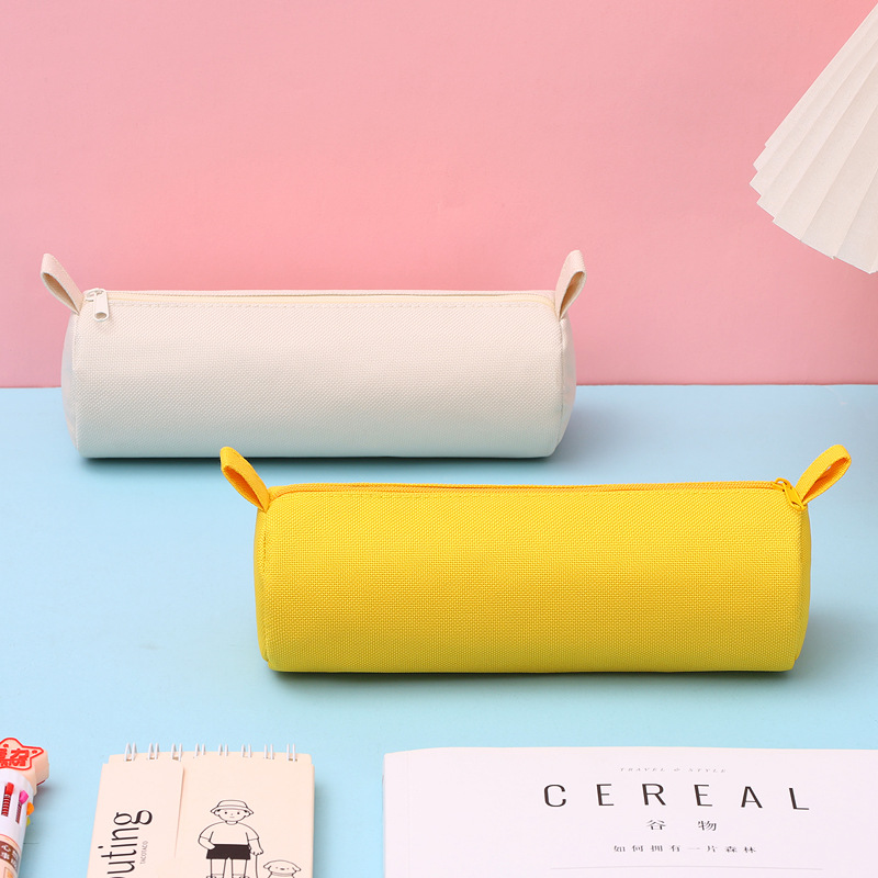 Dirt-Resistant Cylindrical Pencil Case 5