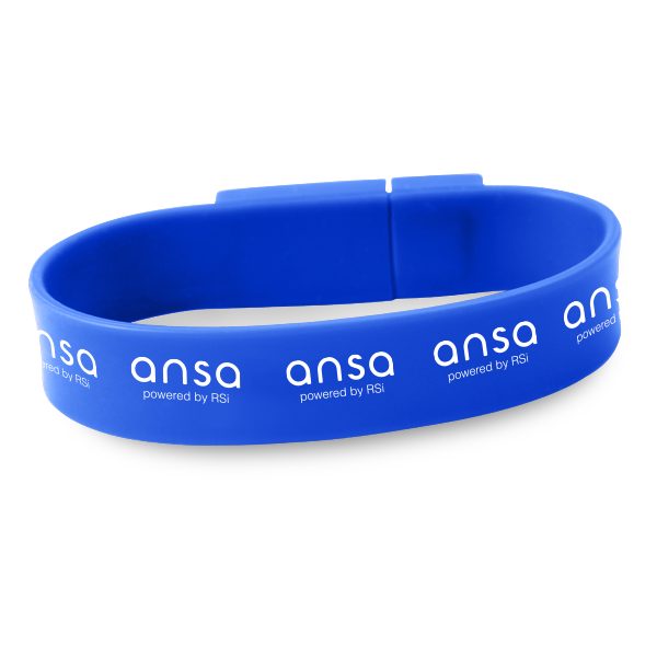 Lombard Wristband USB Drive - Simports 3