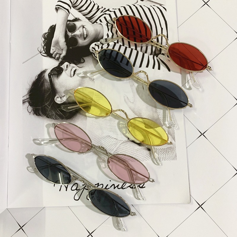 Vintage Oval Sunglasses 2