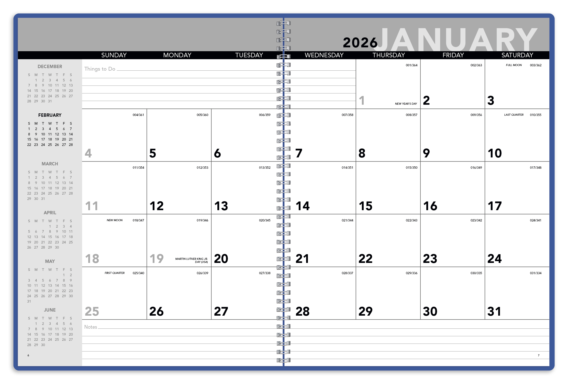 Triumph® Calendars Monthly Planner 29