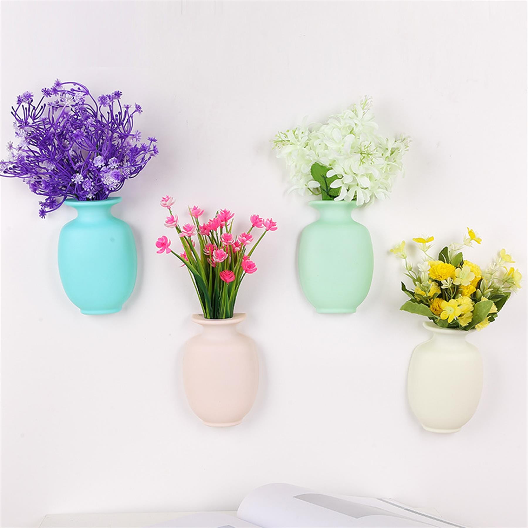 Silicone Wall Hanging Flower Vase 3