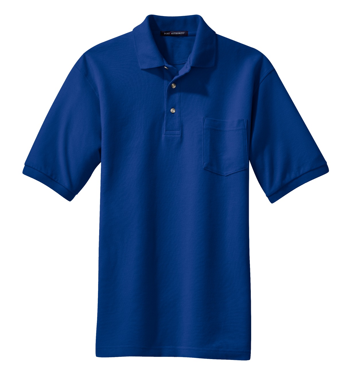 Port Authority Heavyweight Cotton Pique Polo with Pocket. K420P 21