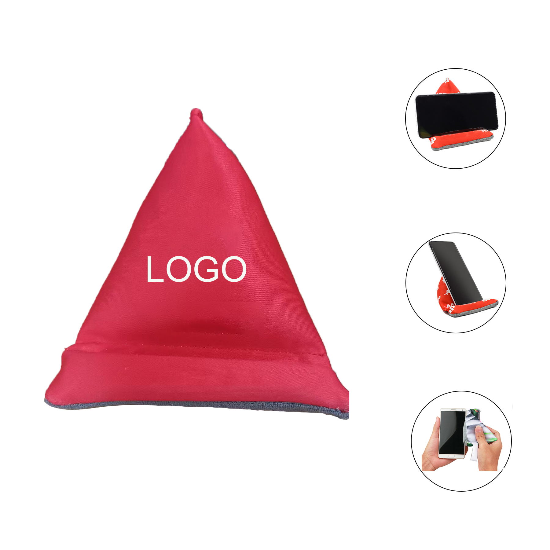 2 in 1 Soft Sandbag Shape Phone Holder 2