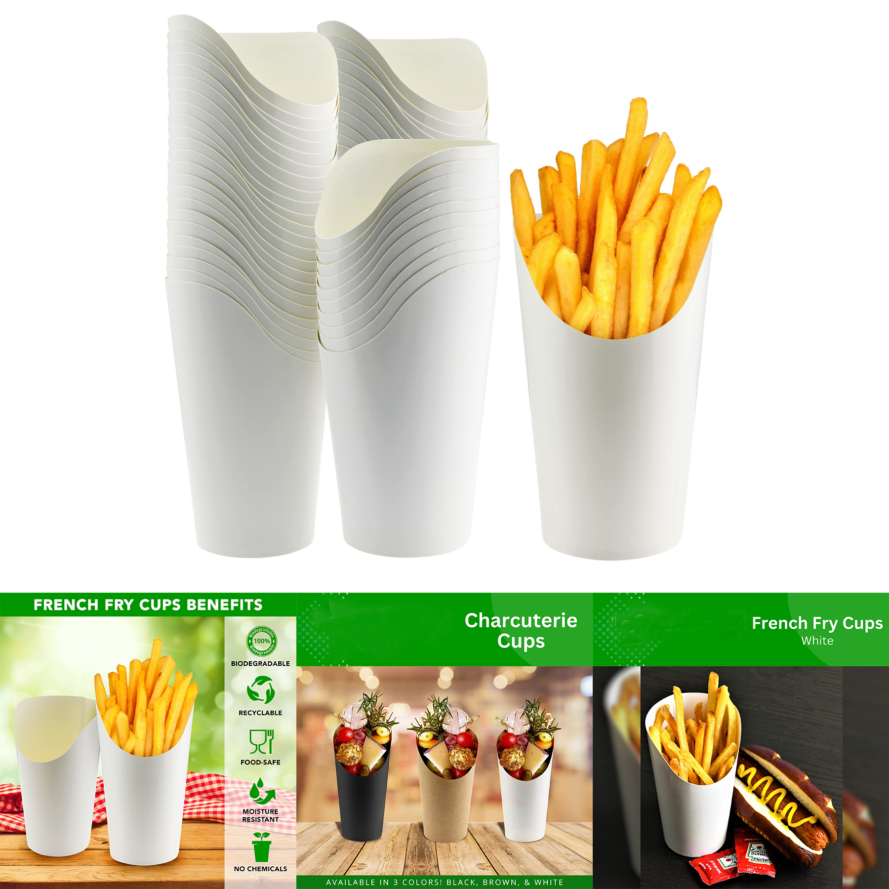 16 oz. French Fry Cups