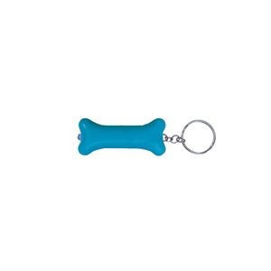 Bone Shaped LED Flashlight Keychain 4