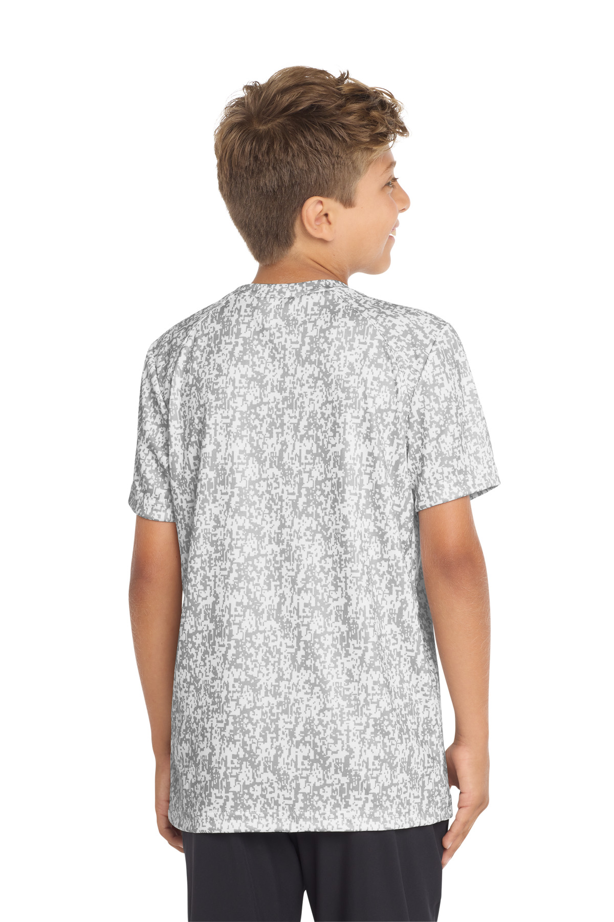 Sport-Tek Youth Digi Camo Tee. YST460 43