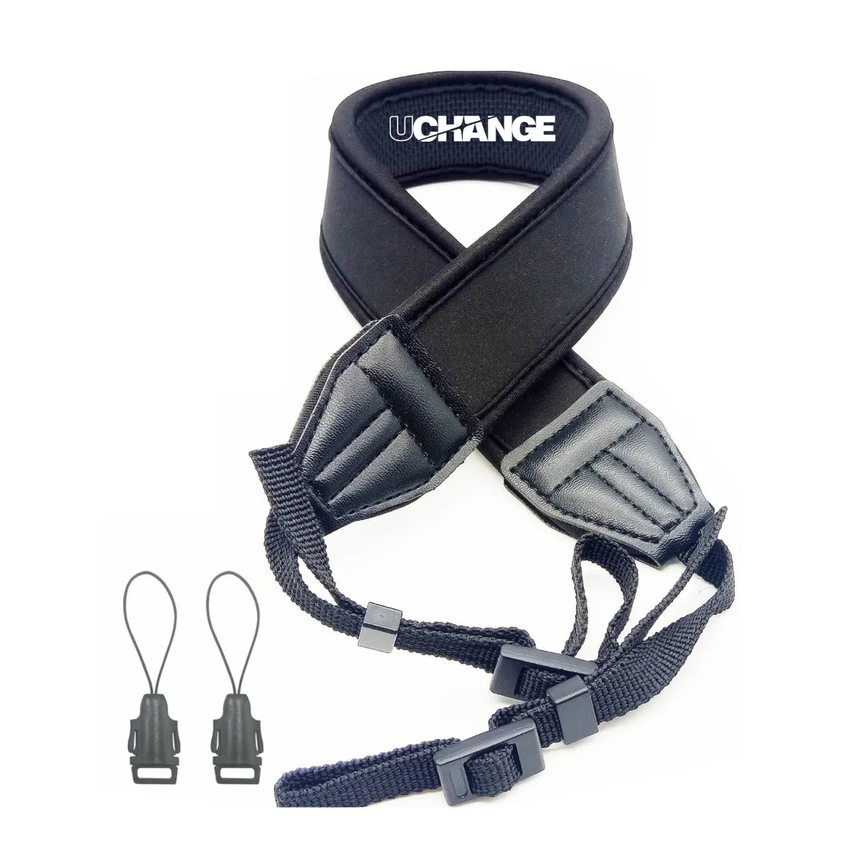 Neoprene Padded Camera Shoulder Neck Strap Quick Release 3