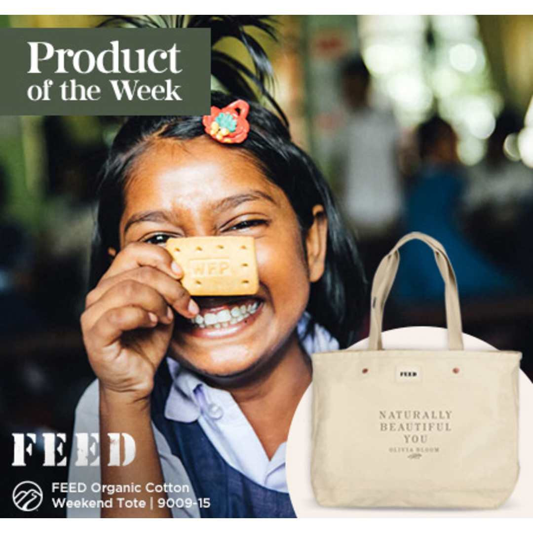 FEED Organic Cotton Weekend Tote 88