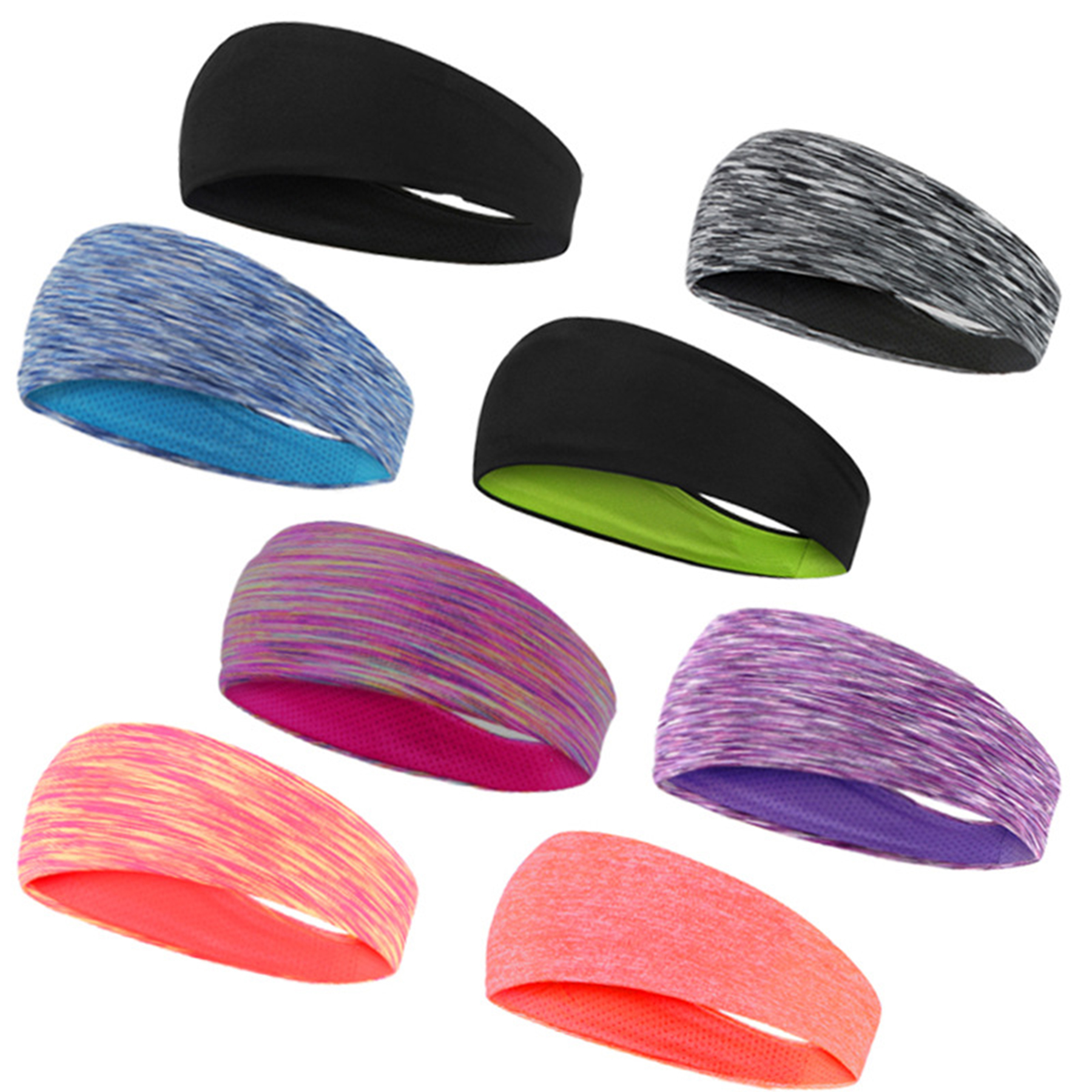 Workout Headbands Non Slip Sport Yoga Sweatbands 3