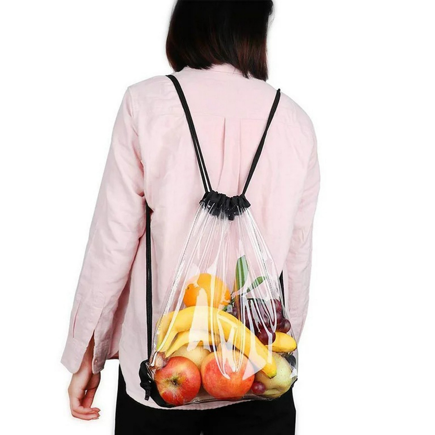 Clear Drawstring Backpack 2